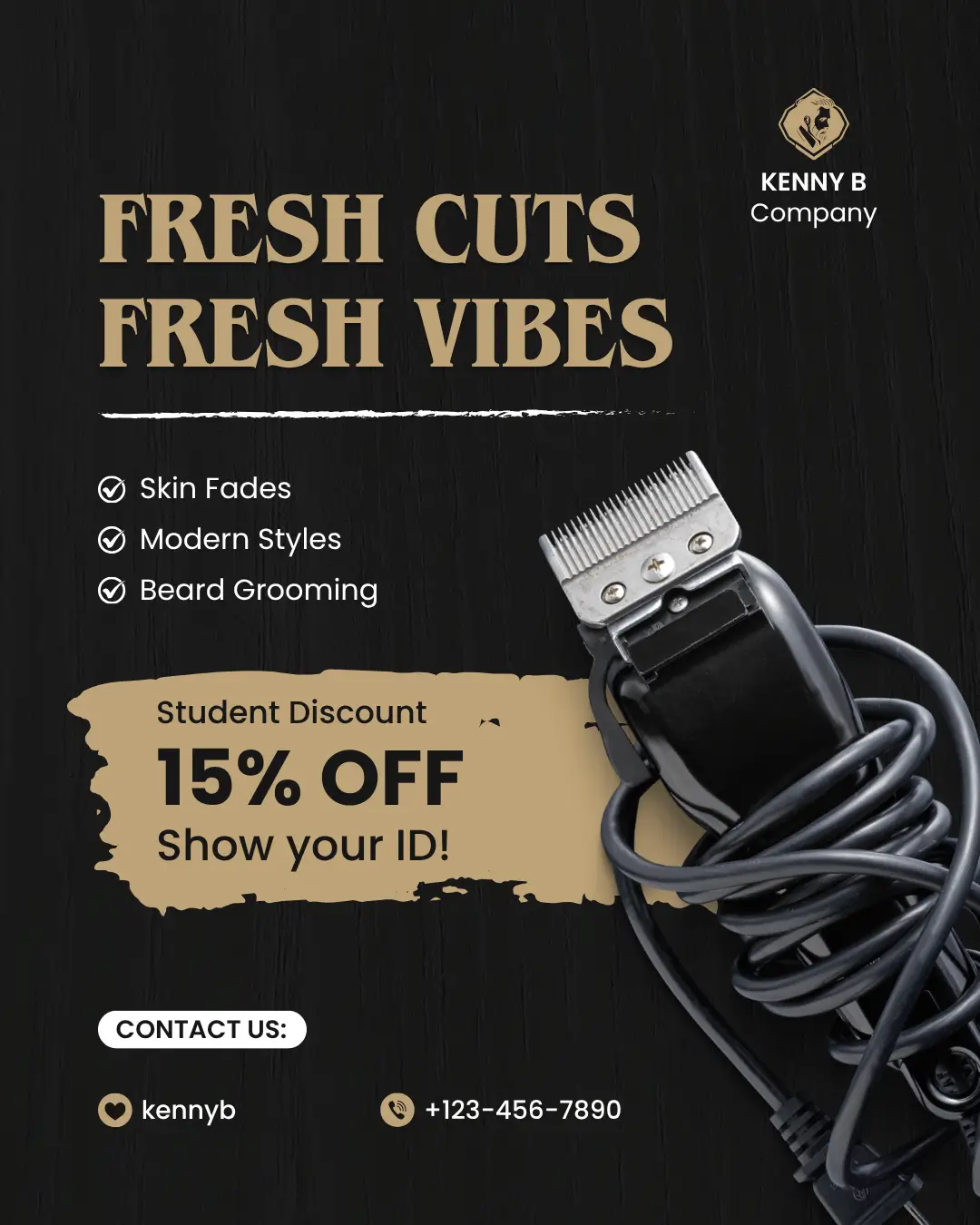 Flyer mock up design example 3