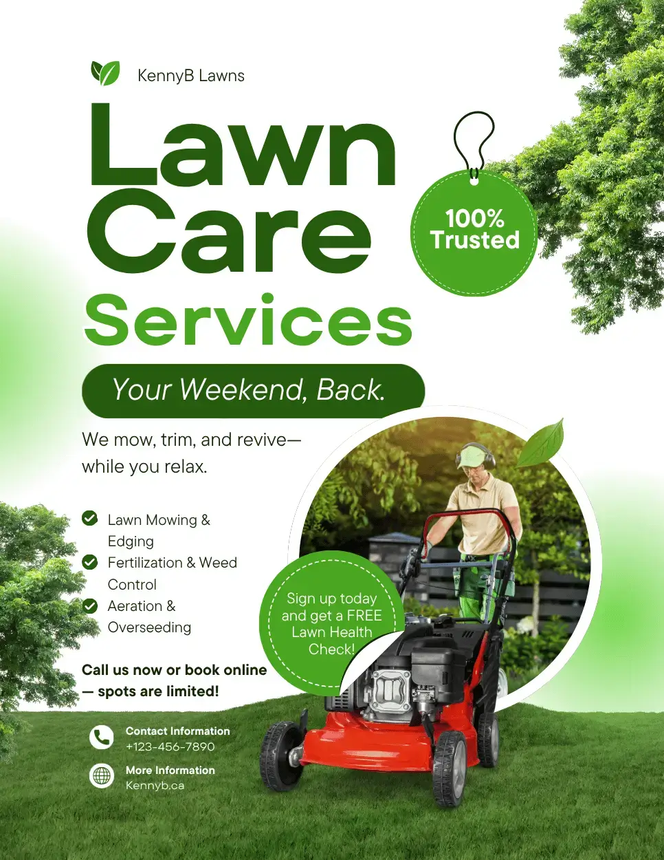 Flyer mock up design example 4