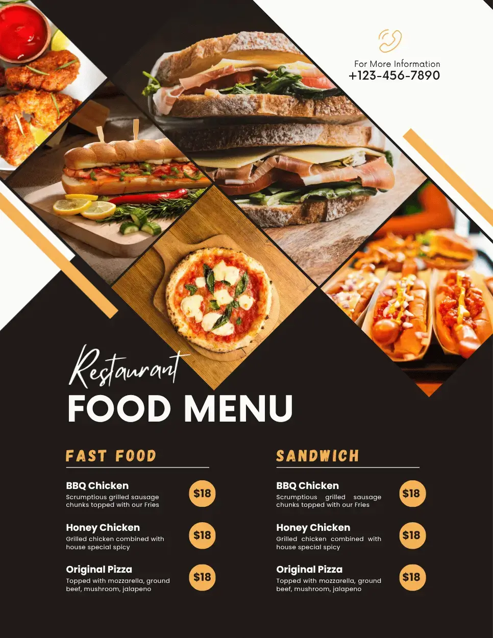 Flyer mock up design example 5