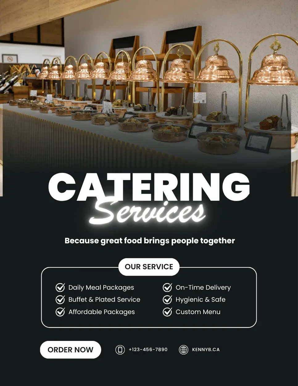 Flyer mock up design example 6