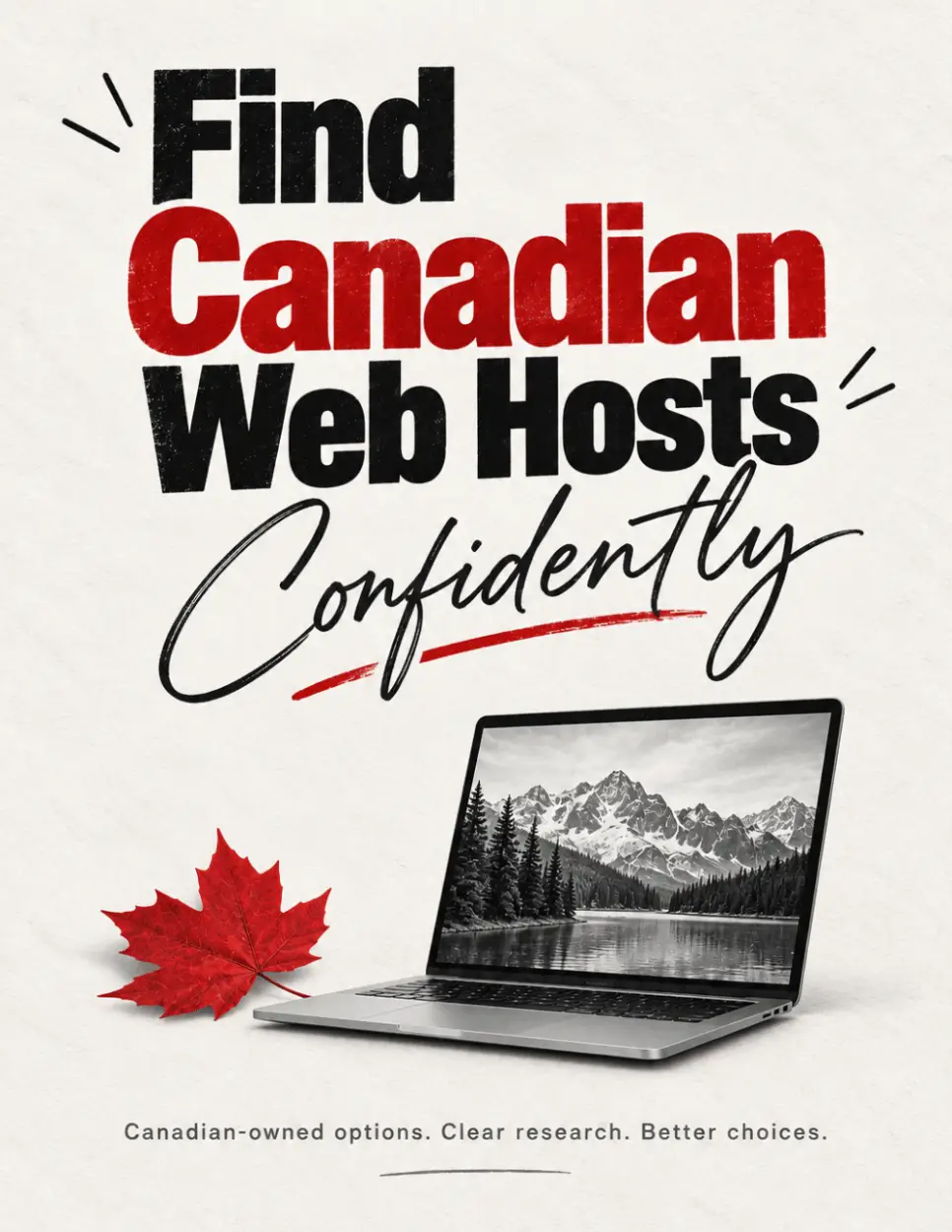 HostFinder graphic design example