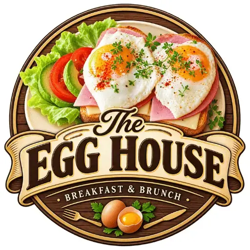 Egg House logo design example 2