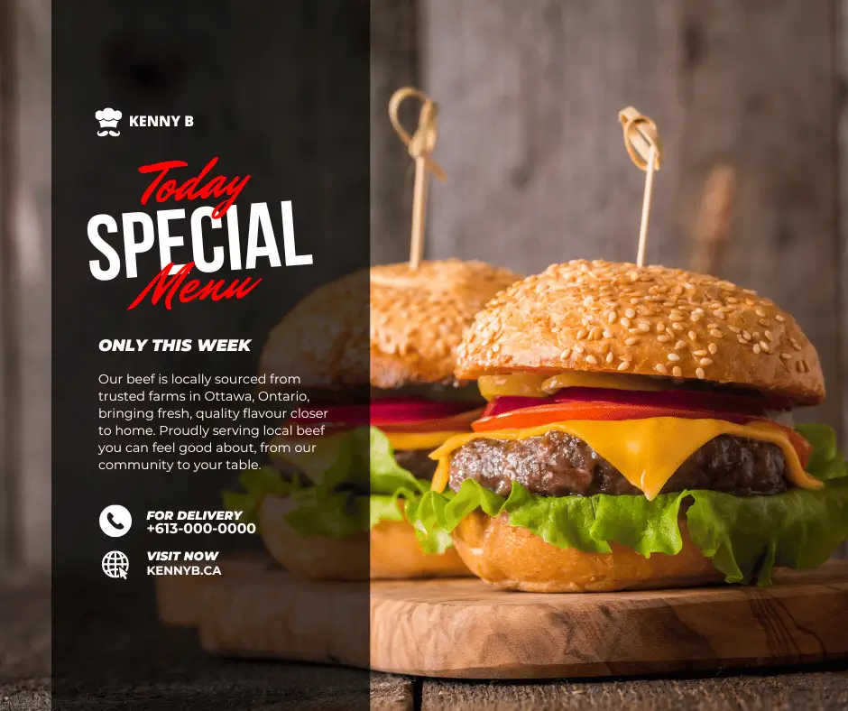 Social media advertising graphic example 6